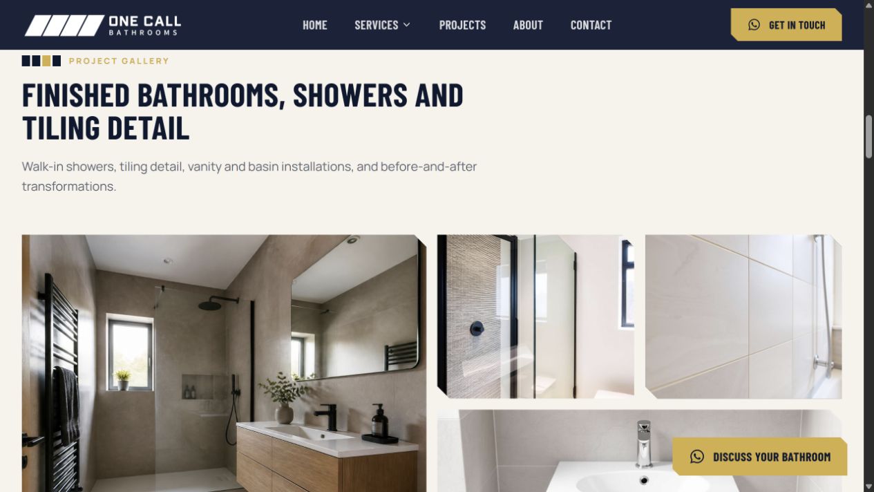 Galeria de băi One Call Bathrooms